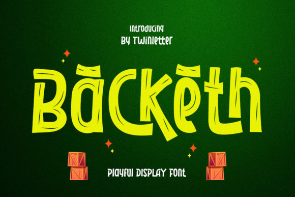 Backeth: A Playful Display Font That Feels Like a Smile