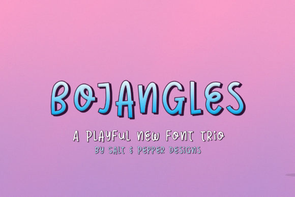 Bojangles: A Display Font That Feels Like Sunlight on Paper