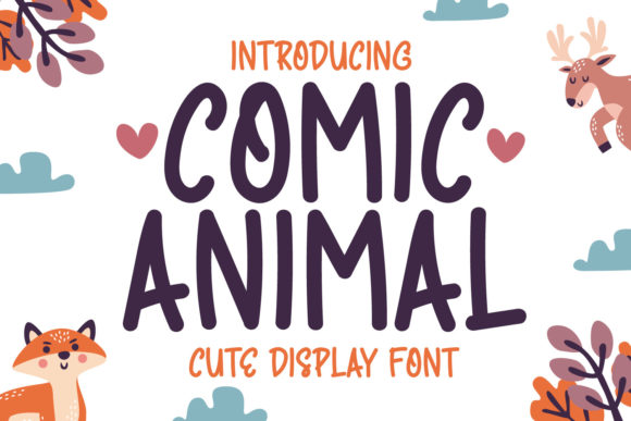 Comic Animal: A Display Font That Makes Marketing Messages Stick