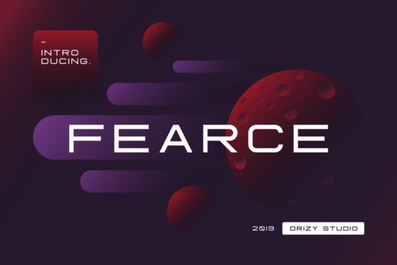 Fearce: A Display Font That Cuts Through the Feed