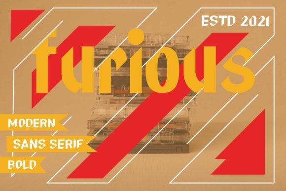 Furious: A Bold Display Font That Elevates Real Business Branding