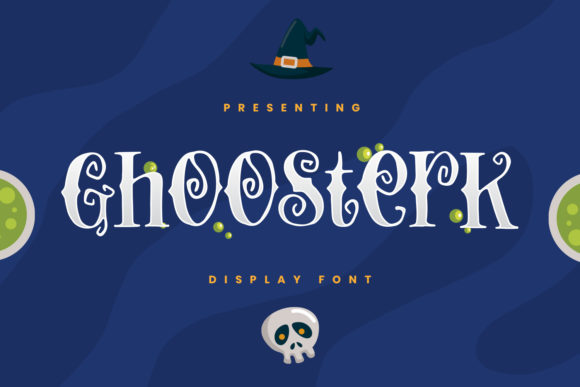 Ghoosterk: A Spooky Display Font That Delivers Digital Impact