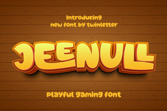 Jeenull: A Playful Display Font That Builds Brand Warmth