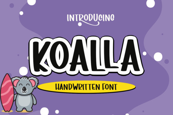 Koalla: A Playful Display Font That Grabs Attention