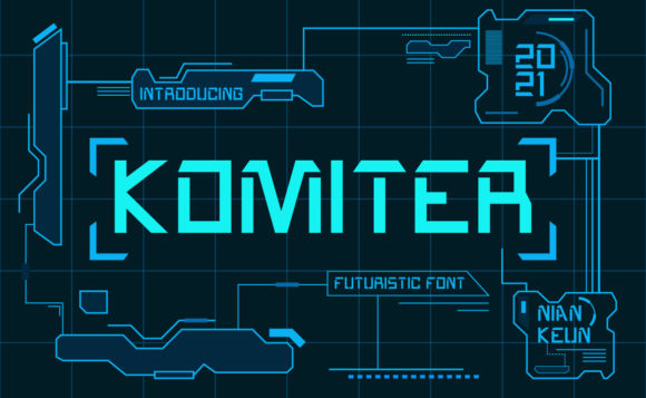 Komiter: A Bold Display Font That Elevates Real Small Business Branding