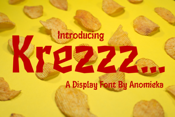 Krezzz: A Playful Halloween Display Font for Digital Branding