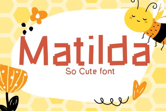 Matilda: A Playful Display Font That Pops on the Web