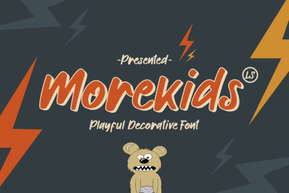 Morekids: A Friendly Display Font That Makes Your Brand Feel Inviting