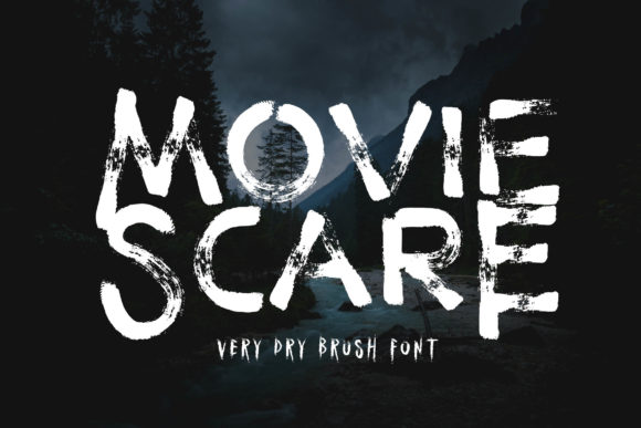 Movie Scare: A Display Font for Bold Editorial Moments