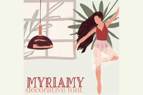 Myriamy: A Whimsical Display Font That Lifts Your Digital Brand