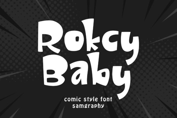 Rocky Baby: A Display Font That Smiles Back