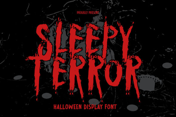 Sleepy Terror: A Creepy-Perfect Display Font for Crafters