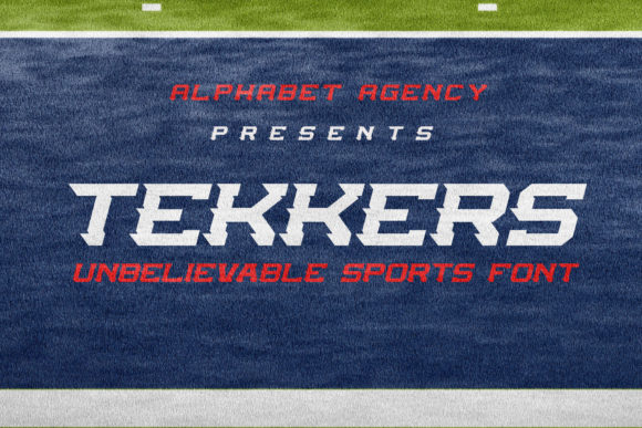 Tekkers2: A Bold Display Font That Moves Your Web Design Forward