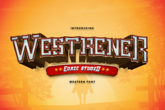 Westrener: A Bold Display Font That Commands Attention