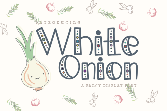 White Onion: A Clean Display Font for Small Business Branding
